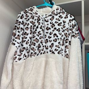 Sherpa pullover!!